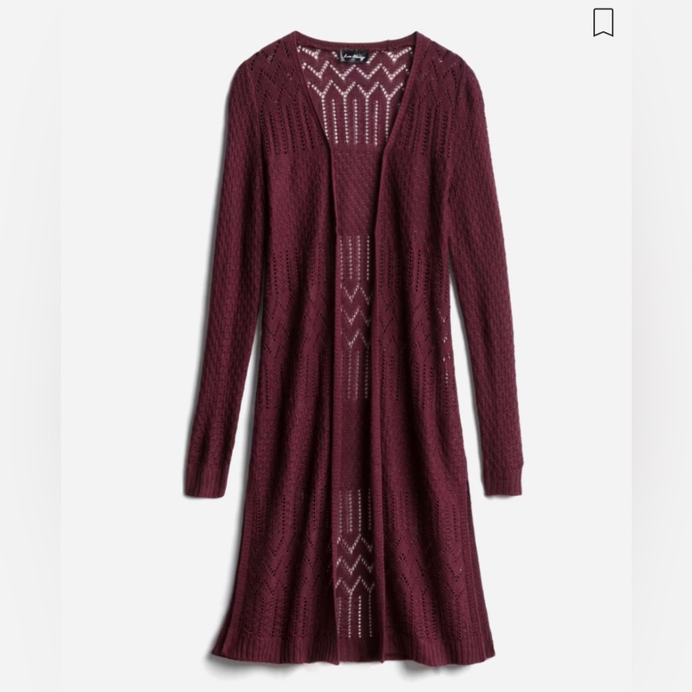 Love Always Benhill Pointelle Duster Cardigan